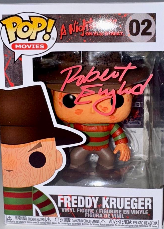 Robert Englund Signed Funko Pop #02 "Freddy Krueger" (Nightmare On Elm Street) - JSA COA #01